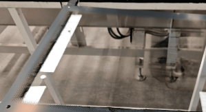 Verre plat sérigraphié