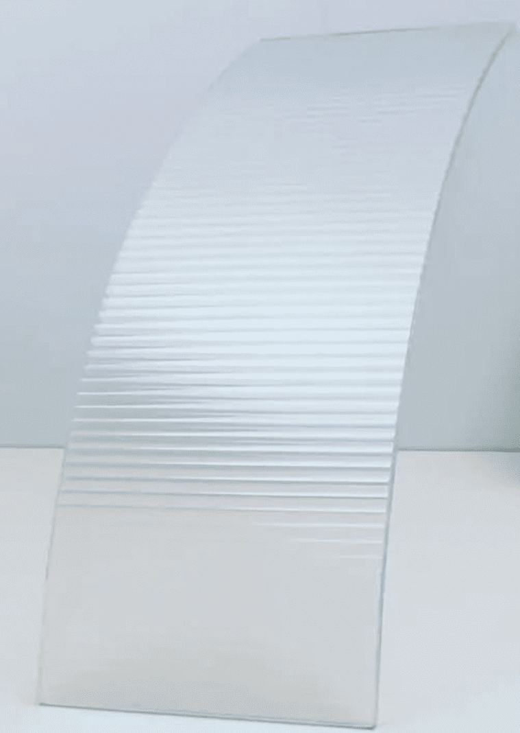 Verre imprimé Flutes